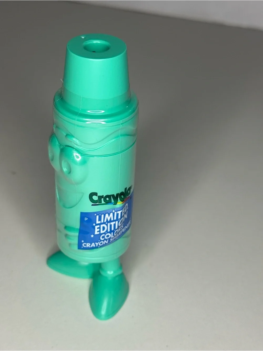 Crayola Magic Mint Green Limited Edition Retired Colors Crayon Sharpener NEW